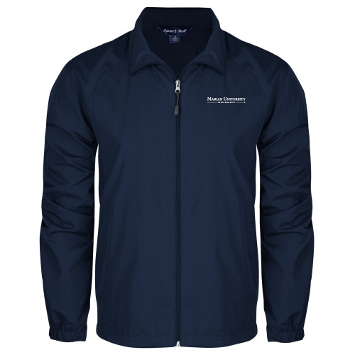  Navy Full Zip Wind Jacket - Primary Mark