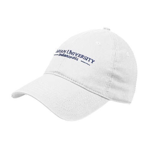 Main Image for  White Unstructured Adjustable Low Profile Hat