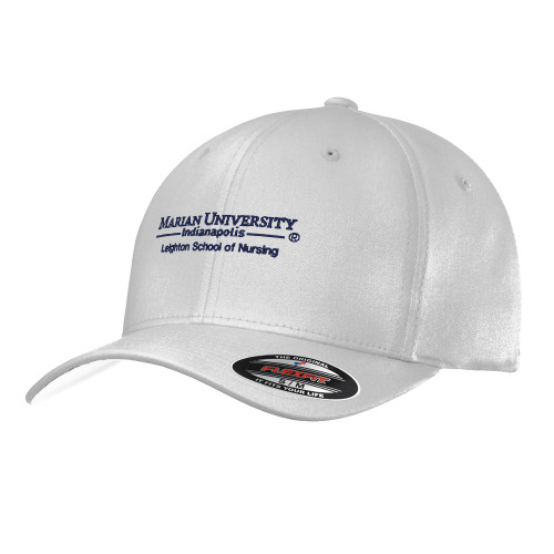 Main Image for  White Flexfit Structured Low Profile Hat