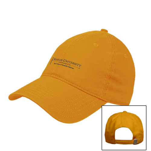  Gold Unstructured Adjustable Low Profile Hat - College of Osteopathic Medicine
