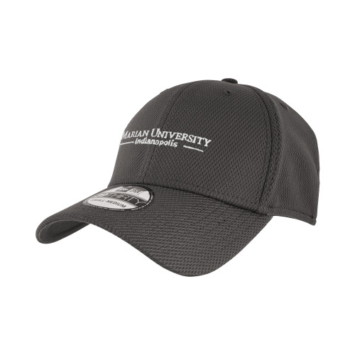  New Era Charcoal Diamond Era 39Thirty Stretch Fit Hat - Primary Mark