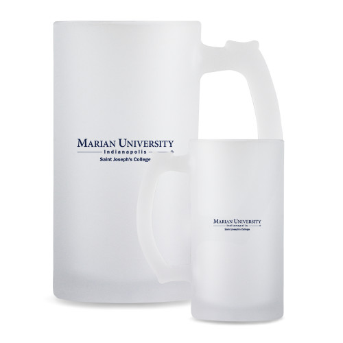  Full Color Decorative Frosted Glass Mug 16oz - St Joseph College