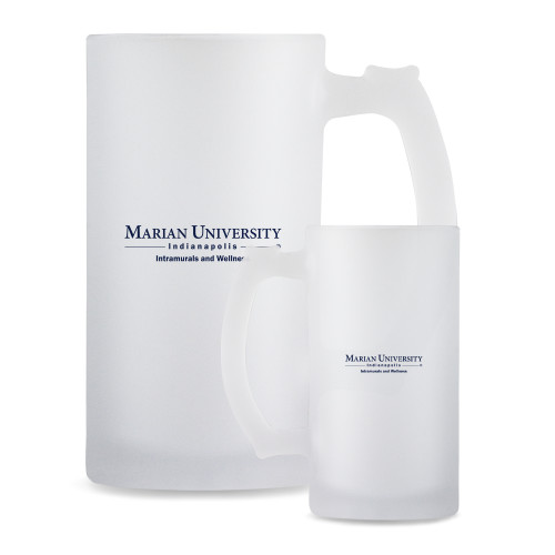  Full Color Decorative Frosted Glass Mug 16oz - Decal - Promo Item Logos