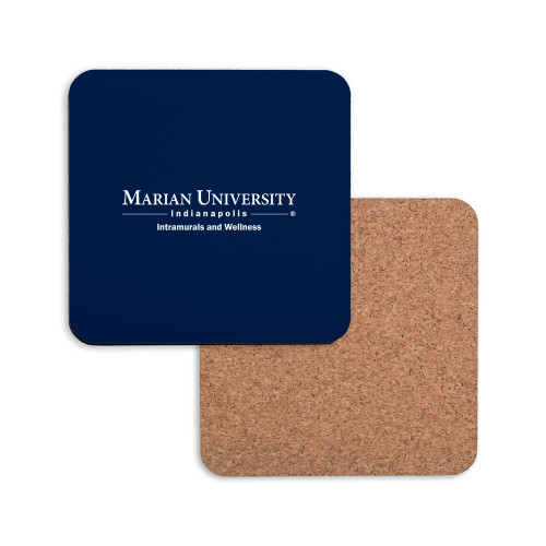  Hardboard Coaster w/Cork Backing - Decal - Promo Item Logos
