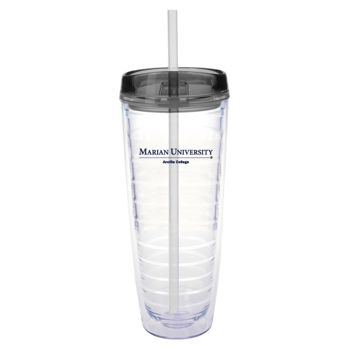  Tritan Double Wall Tumbler w/Charcoal Top 26oz - Ancilla College