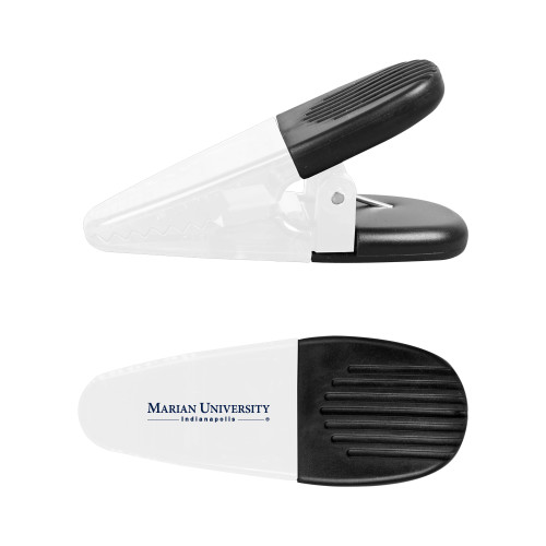  White Crocodile Clip/Magnet - Primary Mark