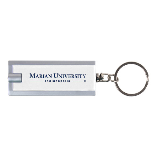  Turbo White Flashlight Key Holder - Primary Mark