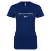 Thumbnail image for  Next Level Womens Navy Boyfriend Tee