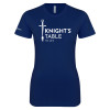 Thumbnail image for  Next Level Womens Navy Boyfriend Tee