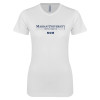 Thumbnail image for  Next Level Womens White Boyfriend Tee