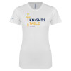 Thumbnail image for  Next Level Womens White Boyfriend Tee