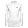 Thumbnail image for  Syntrel Womens White Interlock 1/4 Zip