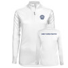 Thumbnail image for  Syntrel Womens White Interlock 1/4 Zip