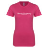 Thumbnail image for  Next Level Womens Fuchsia Boyfriend Tee