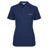Thumbnail image for  Womens Silk Touch Navy Pique Polo