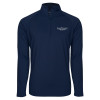 Thumbnail image for  Sport Tek Navy Sport Wick Stretch 1/2 Zip Pullover