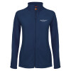 Thumbnail image for  Womens Navy Fleece Full Zip Jacket