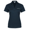 Thumbnail image for  Womens Navy Performance Fine Jacquard Polo