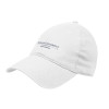 Thumbnail image for  White Unstructured Adjustable Low Profile Hat