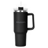 Thumbnail image for  Hippo Black Mug & Straw Lid with Twist Closure 40 oz