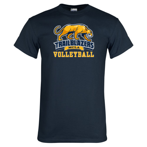  Navy T Shirt - Volleyball