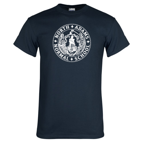  Navy T Shirt - Normal School Seal