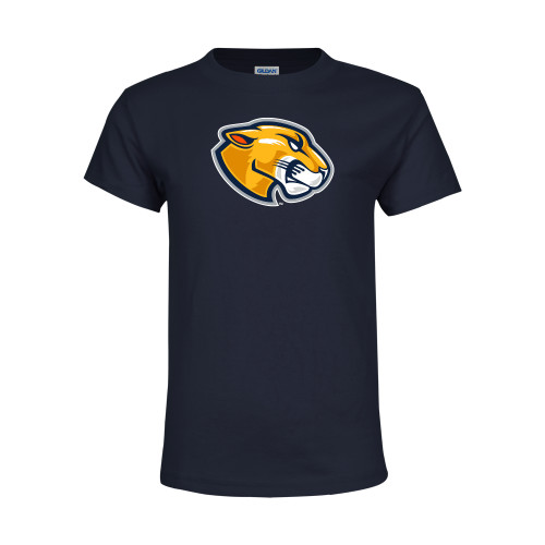  Youth Navy T Shirt - Mascot Head