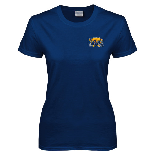  Womens Short Sleeve Navy Tee - Primary Mark