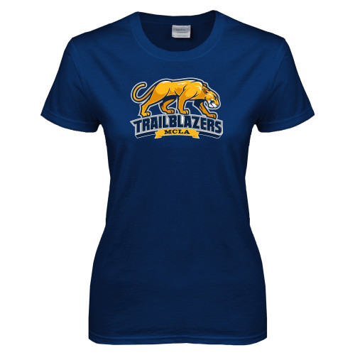  Womens Short Sleeve Navy Tee - Primary Mark