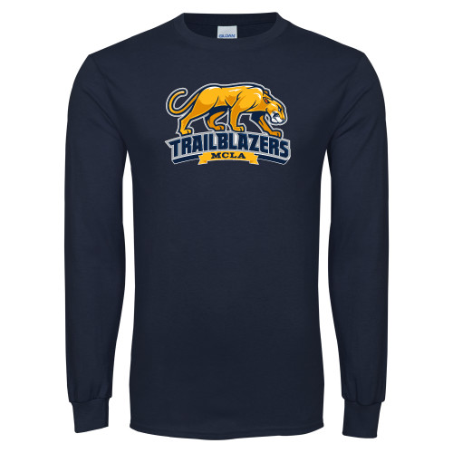  Navy Long Sleeve T-Shirt - Primary Mark
