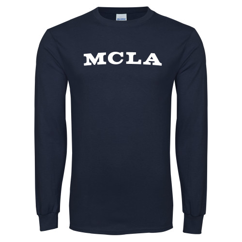  Navy Long Sleeve T-Shirt - MCLA