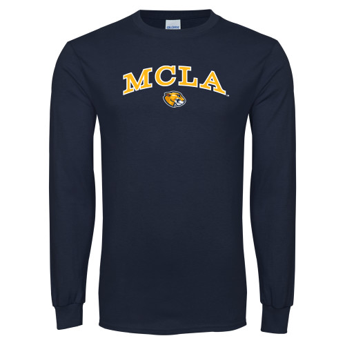  Navy Long Sleeve T-Shirt - Arched MCLA