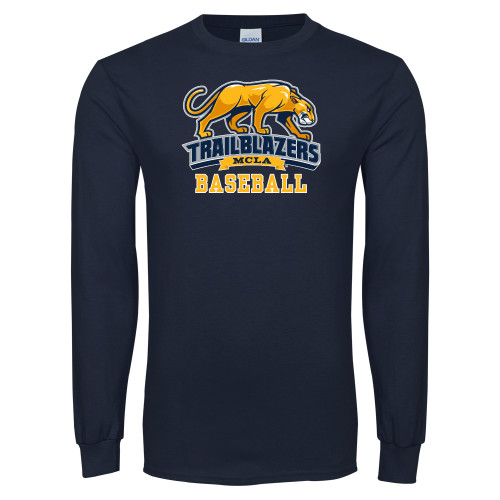  Navy Long Sleeve T-Shirt - Baseball