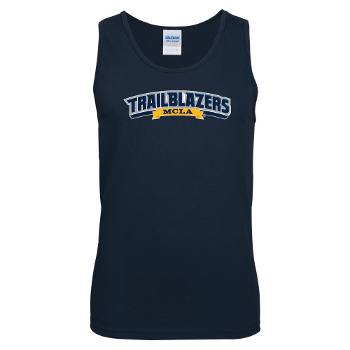  Navy Tank Top - Wordmark