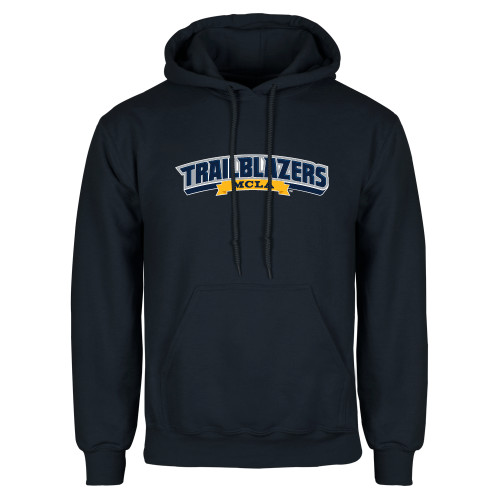  Navy Fleece Hoodie - Wordmark