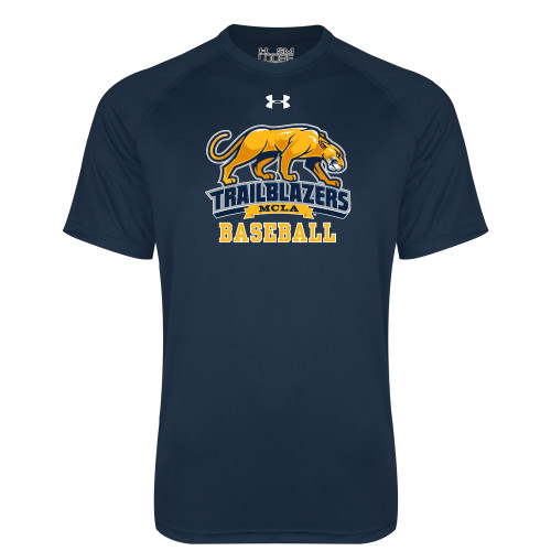  Under Armour Navy Tech Tee - Baseball