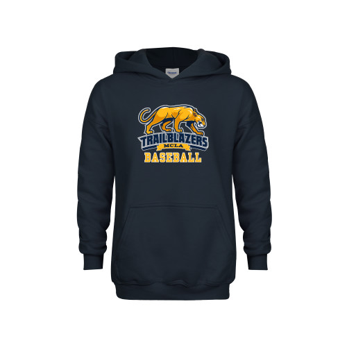  Youth Navy Fleece Hoodie - Baseball