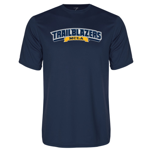  Navy Performance Tee - Wordmark