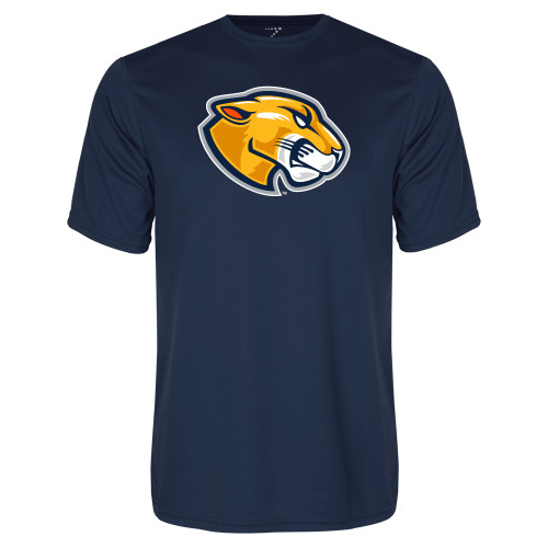  Navy Performance Tee - Mascot Head