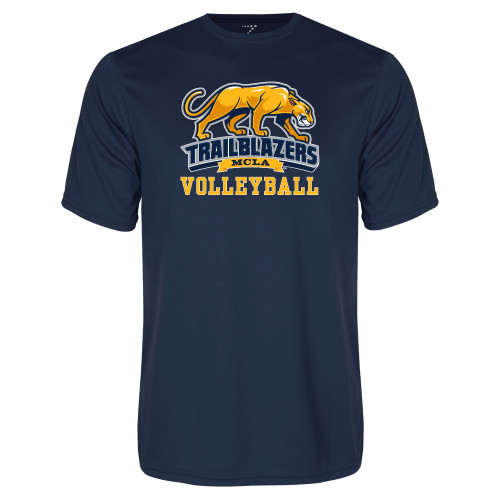  Navy Performance Tee - Volleyball