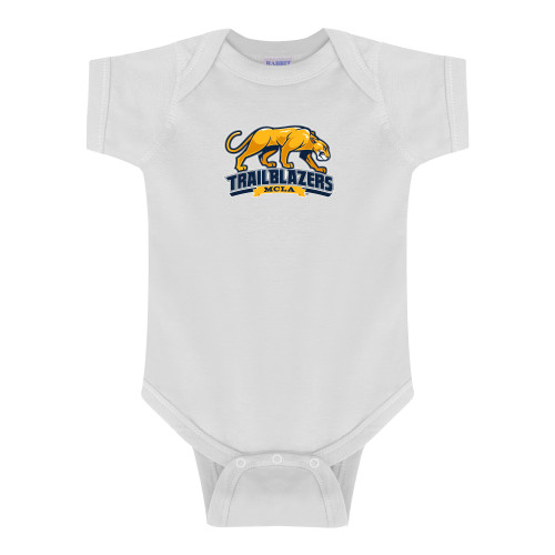  White Infant Onesie - Primary Mark