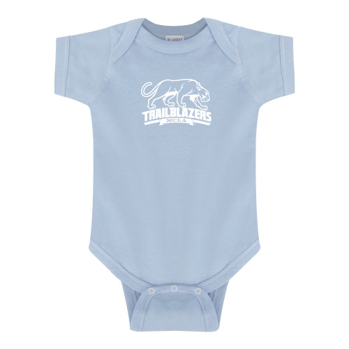  Light Blue Infant Onesie - Primary Mark