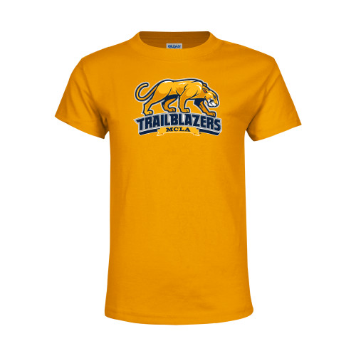  Youth Gold T-Shirt - Primary Mark