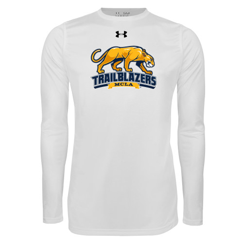 Main Image for  Under Armour White Long Sleeve Tech Tee