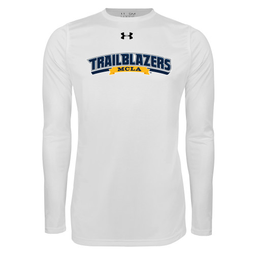 Main Image for  Under Armour White Long Sleeve Tech Tee