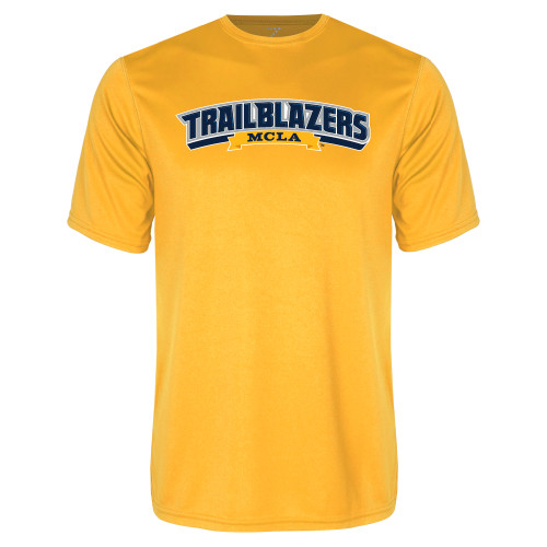  Gold Performance Tee - Wordmark