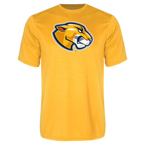  Gold Performance Tee - Mascot Head