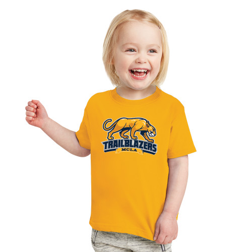  Toddler Gold T Shirt - Primary Mark