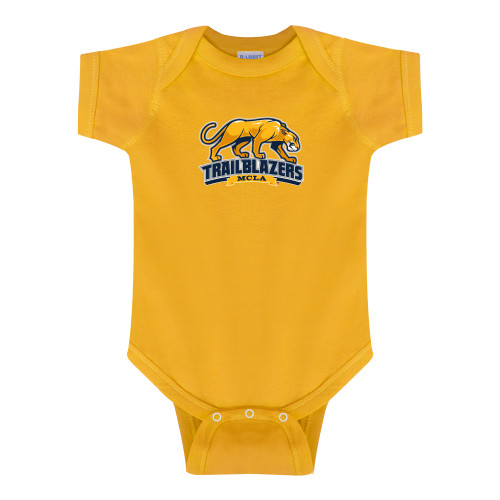  Gold Infant Onesie - Primary Mark