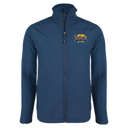 Massachusetts College Navy Softshell Jacket